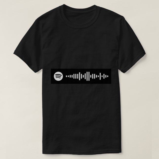 Die For You - The Weekend Spotify code Sticker.png T-Shirt (Design Front)