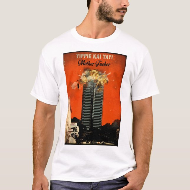 Die Hard T-ShirtDie Hard retro travel print T-Shirt (Front)