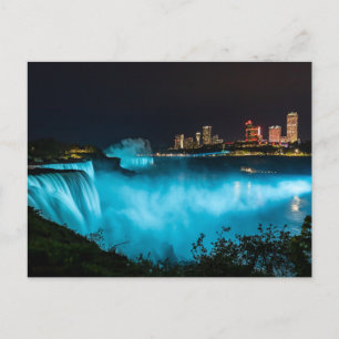 Die Niagarafälle zwischen Kanada und USA Postcard