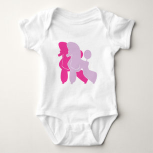Die pinken Pudel Baby Bodysuit