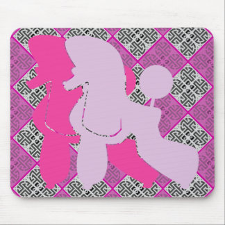 Die pinken Pudel Mouse Pad