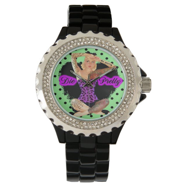 Die Pretty Pinup Watch (Front)