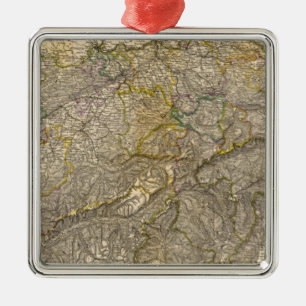 Die Schweiz Metal Tree Decoration