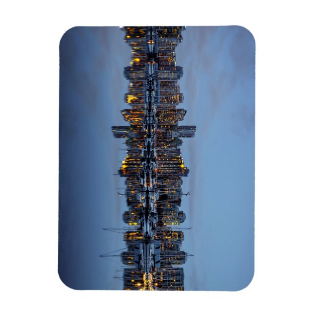 Die Skyline von Vancouver in Kanada Magnet (Vertical)