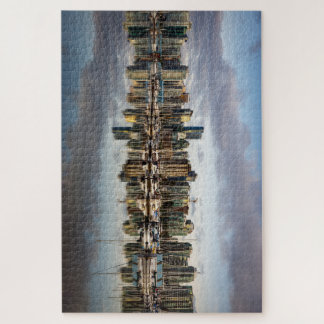 Die Skyline von Vancouver in Kanada Puzzle