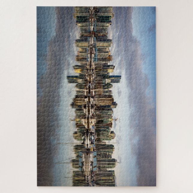 Die Skyline von Vancouver in Kanada Puzzle (Vertical)