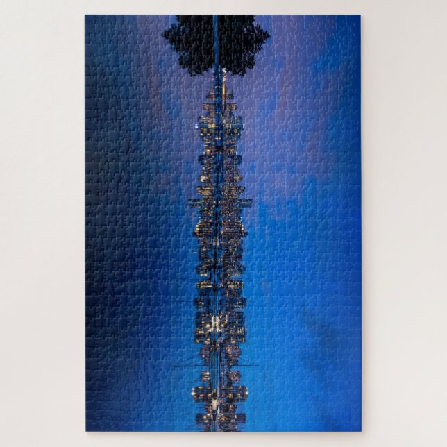 Die Skyline von Vancouver in Kanada Puzzle (Vertical)