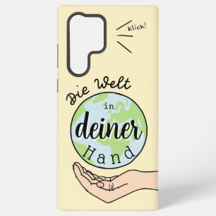 Die Welt in deiner Hand Samsung Galaxy Case