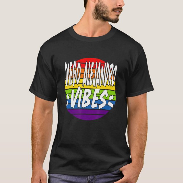 Diego Alejandro Vibes Matching Squad Family Reunio T-Shirt (Front)