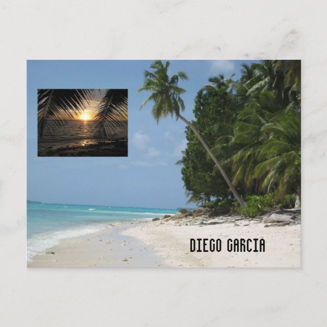 Diego Garcia Postcard (Front)