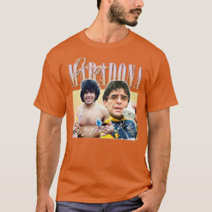 Diego Maradona Retro 90s Aesthetic T-Shirt