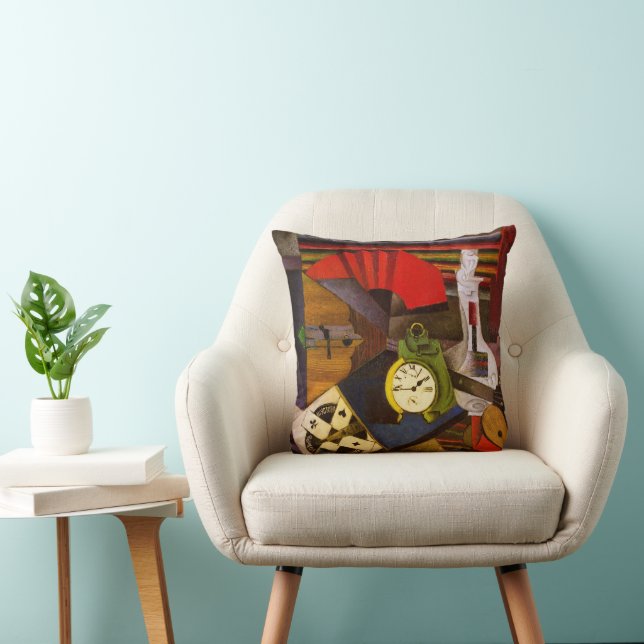Diego Rivera, The Alarm Clock, Cushion (Chair)