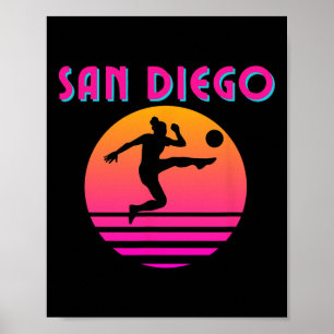 Diego San Soccer Fan Support Stadium Show Your Pri Poster