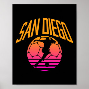 Diego San Soccer Fan Support Stadium Show Your Pri Poster