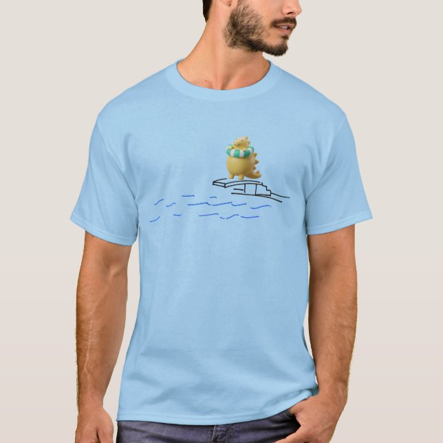 Diego Saurus - Disaster Diner T-shirt (Front)