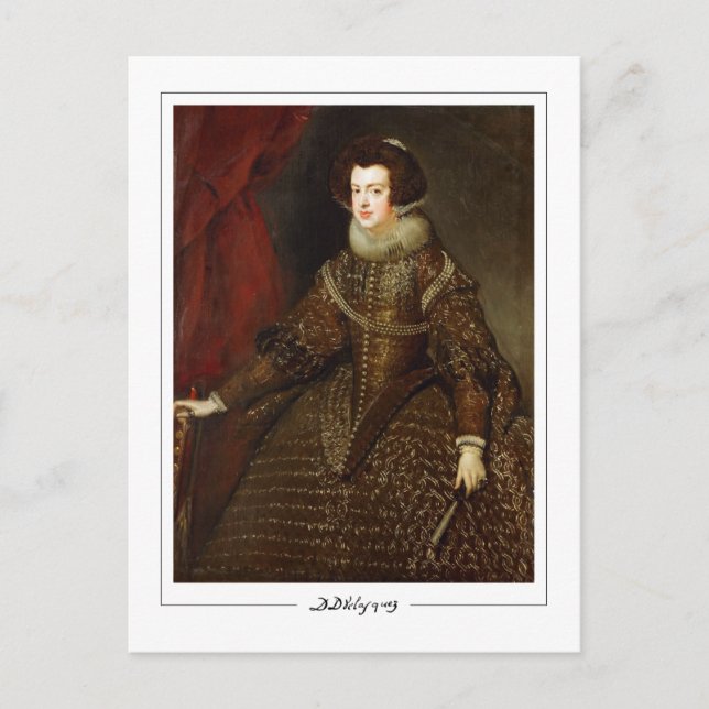 Diego Velázquez #128 - Fine Art Postcard (Front)