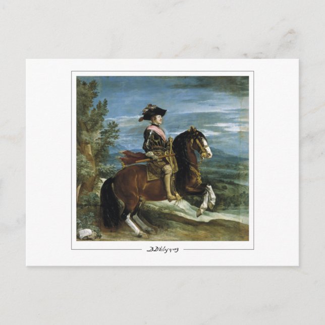 Diego Velázquez #91 - Fine Art Postcard (Front)