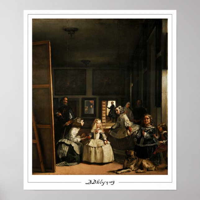 Diego Velázquez Zedign Art Poster #148 (Front)