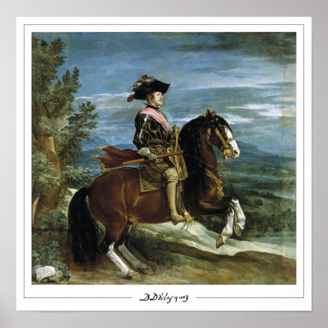 Diego Velázquez Zedign Art Poster #91 (Front)
