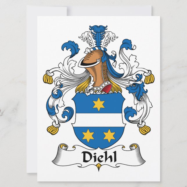 Diehl Family Crest (Front)