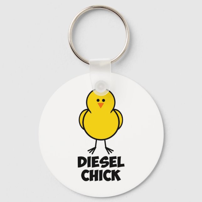 Diesel Chick Key Ring (Front)