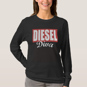 Diesel Diva Ladies Diesel Truck Dirty Diesel Chick T-Shirt