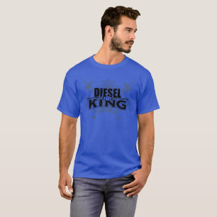 Diesel is king blue shirt