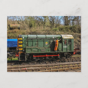 Diesel Locomotive Postcard