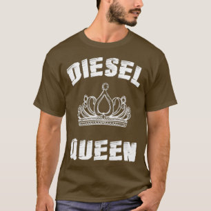 Diesel Queen Womens Funny Diesels Roll Coal T-Shirt