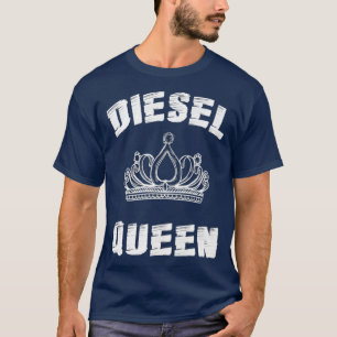 Diesel Queen Womens Funny Diesels Roll Coal T-Shirt