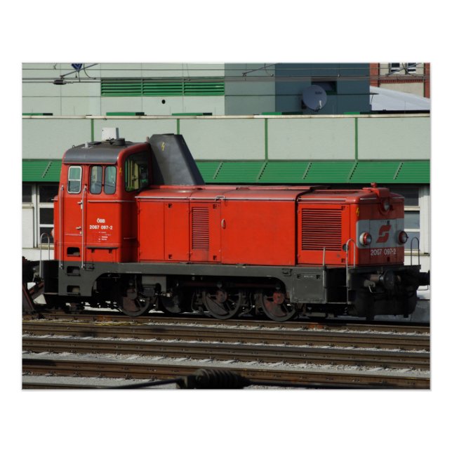 Diesel Shunter 2067 097-2 Poster (Front)