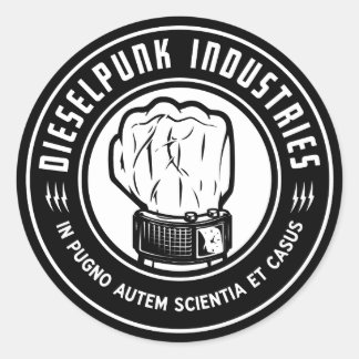 Dieselpunk Industries Sticker