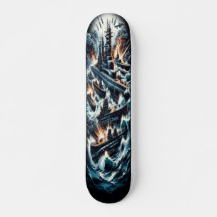 "Dieselpunk Warfare Deck" Skateboard