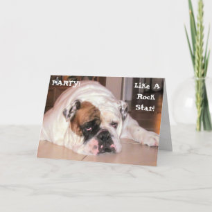 Diesel's Birthday Card