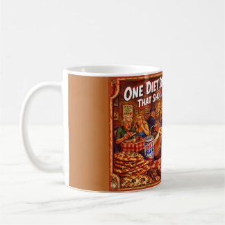 “Diet Delusions” – A Portrait of Self Deception Coffee Mug