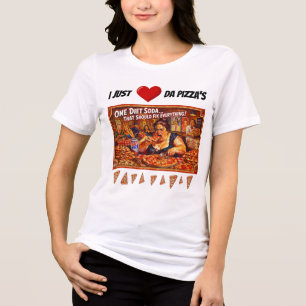 “Diet Delusions” – A Portrait of Self Deception Tri-Blend Shirt