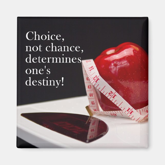 Diet Encouragement Magnet (Front)