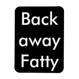 Diet fridge magnet