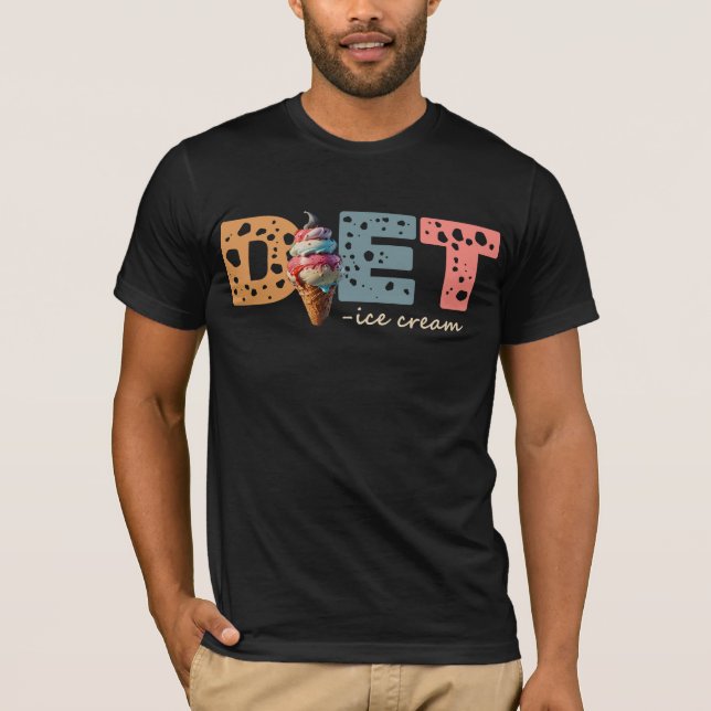 Diet ice cream T-Shirt (Front)