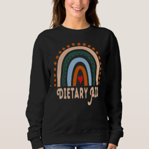 Dietary Aid Rainbow Cute Appreciation Essential Wo Sweatshirt