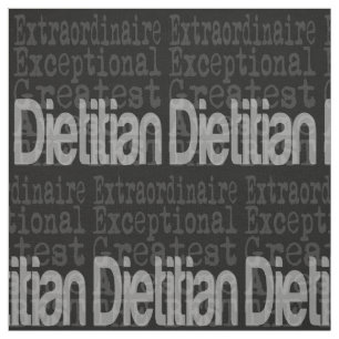 Dietician Extraordinaire Fabric