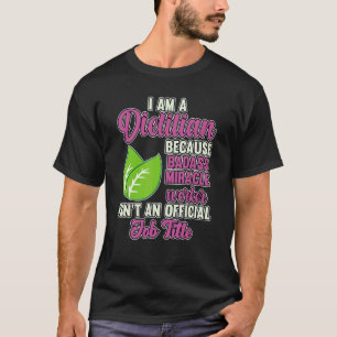 Dietician Miracle Worker Nutritionist Dietary Gra T-Shirt