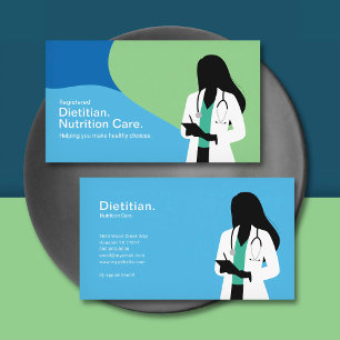 Dietician - Nutrition Care Business Card