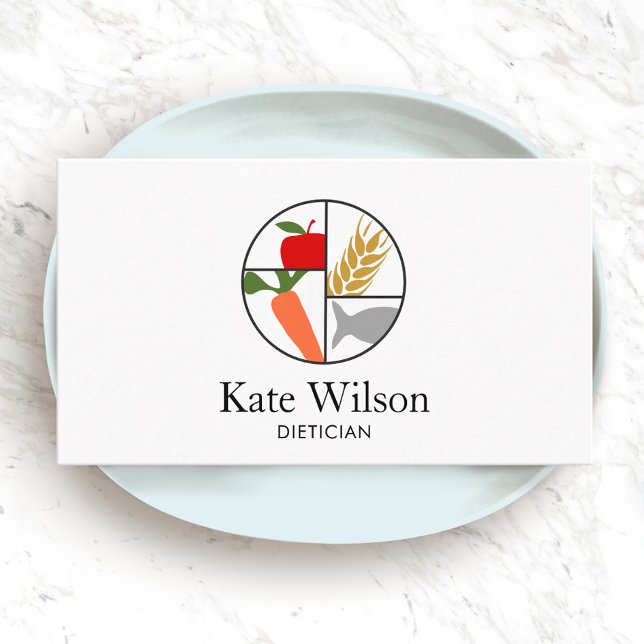 Dietician Nutritionist Business Card (Creator Uploaded)