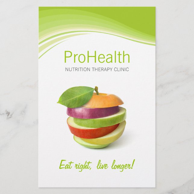 Dietician / Nutritionist / Personal Trainer Flyer (Front)