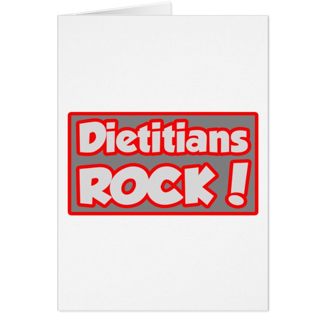 Dieticians Rock! (Front)
