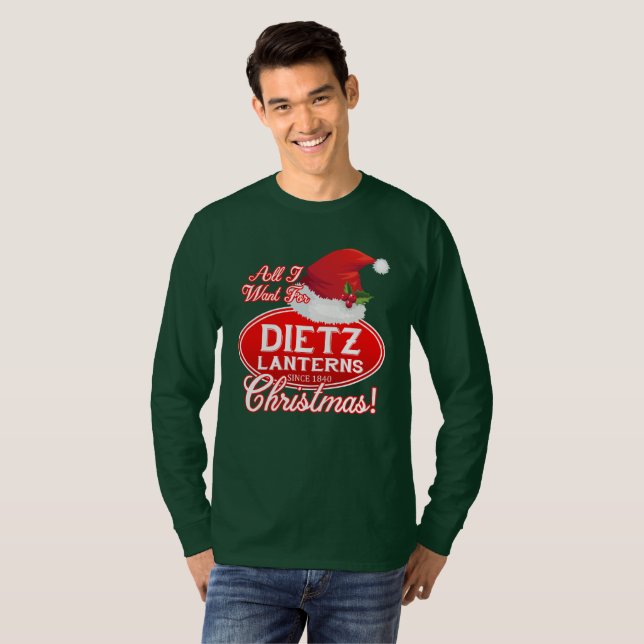 DIETZ LANTERNS CHRISTMAS LOGO SHIRT (Front Full)