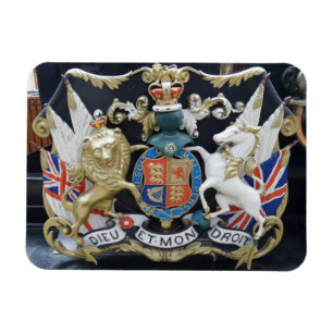 Dieu Et.Mon Droit 3"x4" Magnet