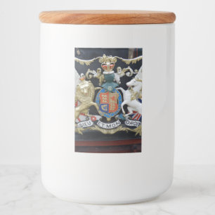 Dieu Et.Mon Droit Food Container Label