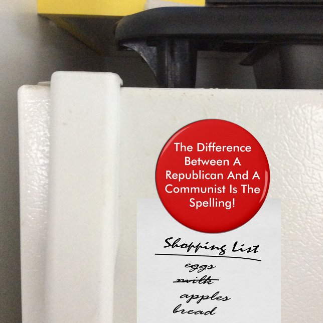 Difference Between A Republican And A Communist Magnet (Creator Uploaded)